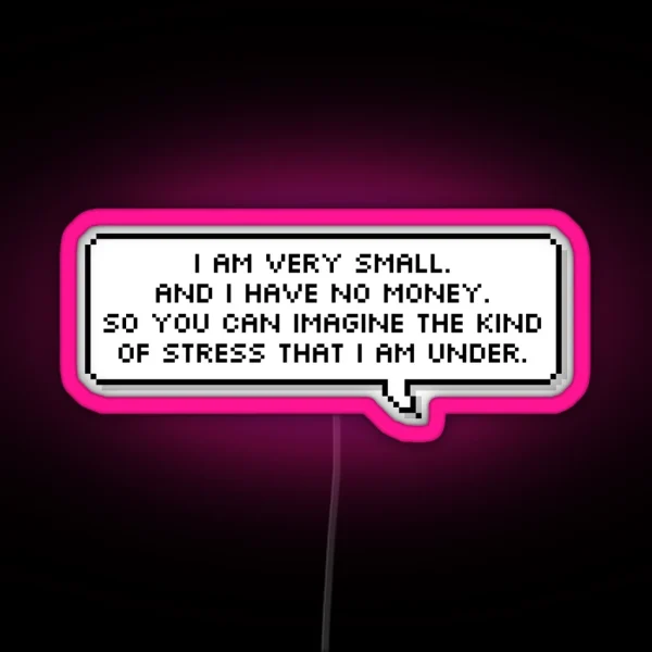 Mulaney Quote RGB Neon Sign