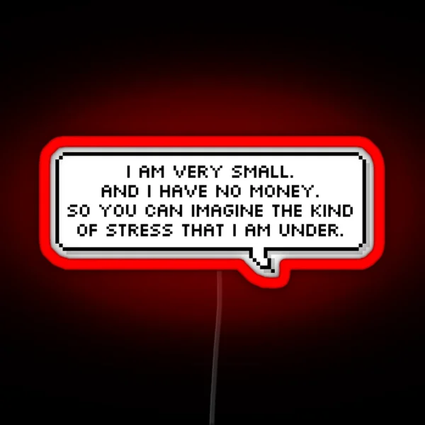 Mulaney Quote RGB Neon Sign