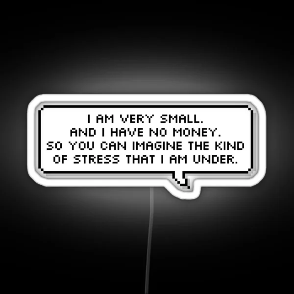 Mulaney Quote RGB Neon Sign