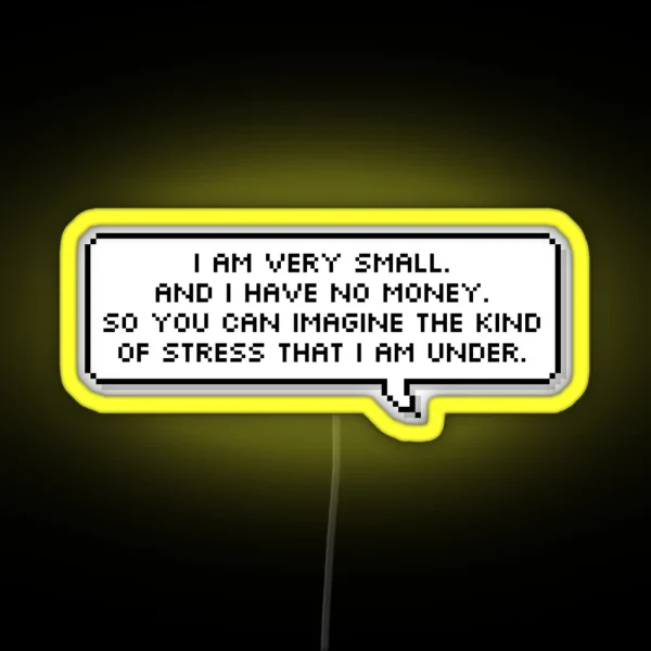 Mulaney Quote RGB Neon Sign