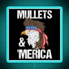 funny redneck mullet america eagle neon sign for gifts - blue rgb
