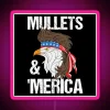 funny mullet gift americana eagle neon sign rgb pink lighting