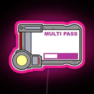 Multipass RGB Neon Sign