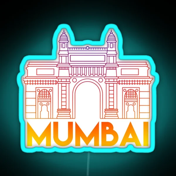 Mumbai India Maharashtra RGB Neon Sign