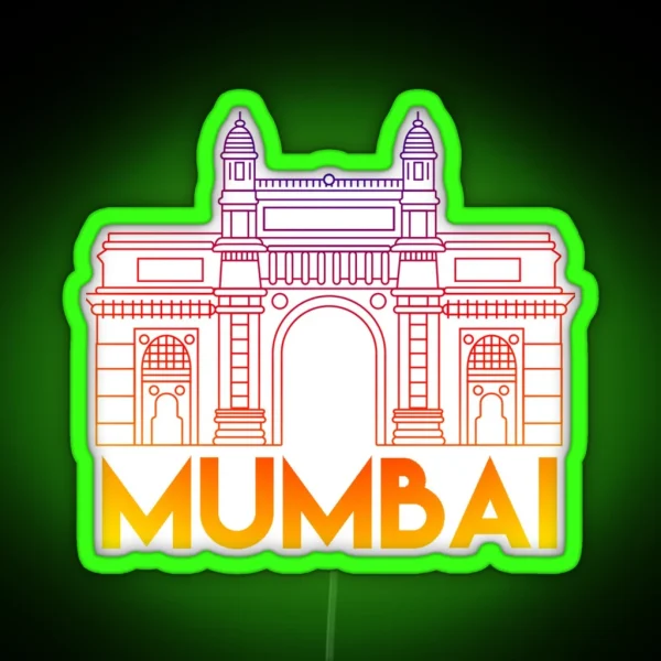Mumbai India Maharashtra RGB Neon Sign