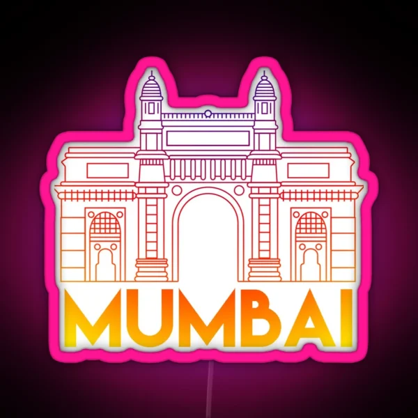 Mumbai India Maharashtra RGB Neon Sign