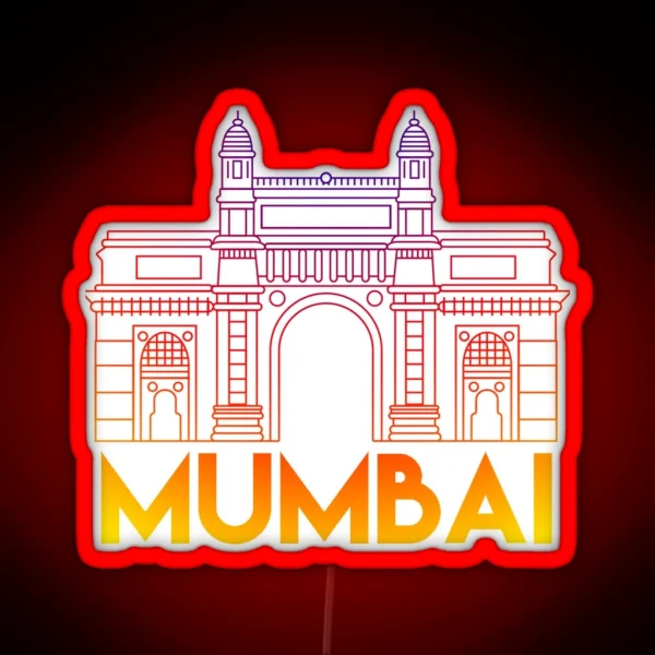 Mumbai India Maharashtra RGB Neon Sign