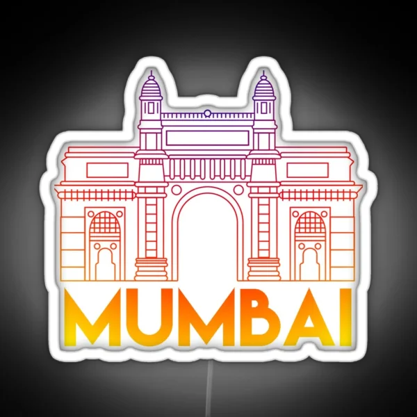 Mumbai India Maharashtra RGB Neon Sign