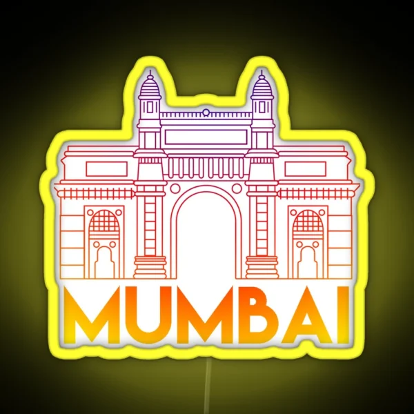 Mumbai India Maharashtra RGB Neon Sign