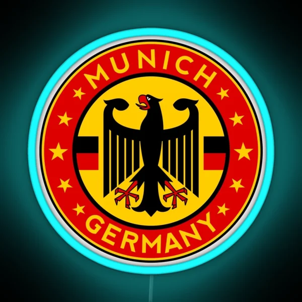 Munich Germany RGB Neon Sign