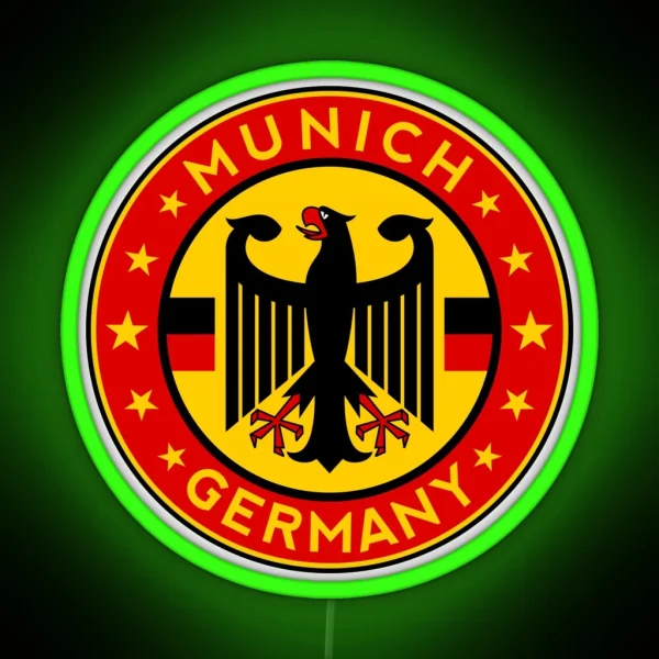 Munich Germany RGB Neon Sign