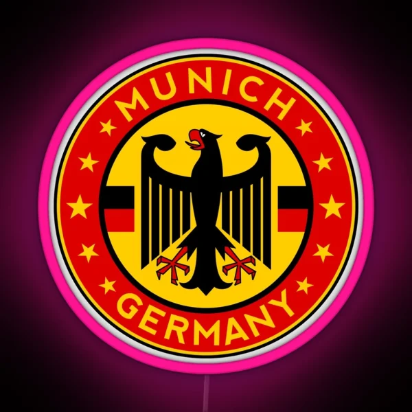 Munich Germany RGB Neon Sign