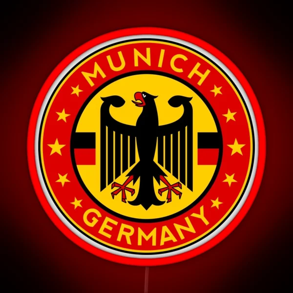 Munich Germany RGB Neon Sign