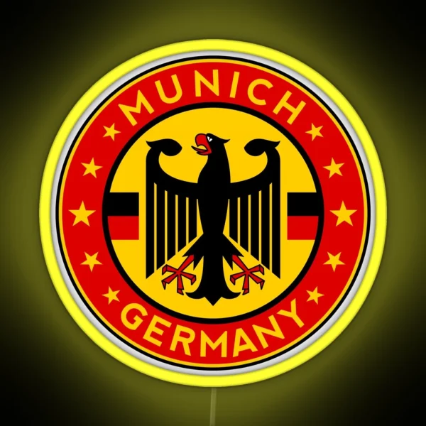 Munich Germany RGB Neon Sign