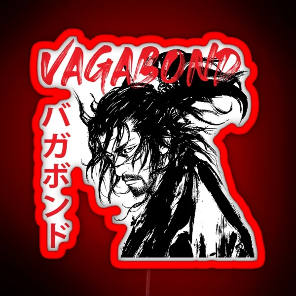 Musashi Miyamoto Graphic Design RGB Neon Sign