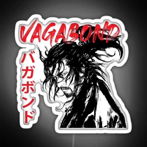 Musashi Miyamoto Graphic Design RGB Neon Sign