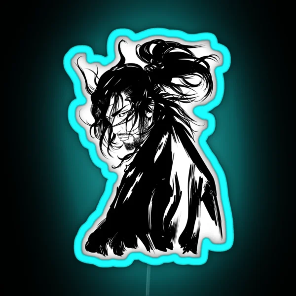 MUSASHI MIYAMOTO Premium RGB Neon Sign