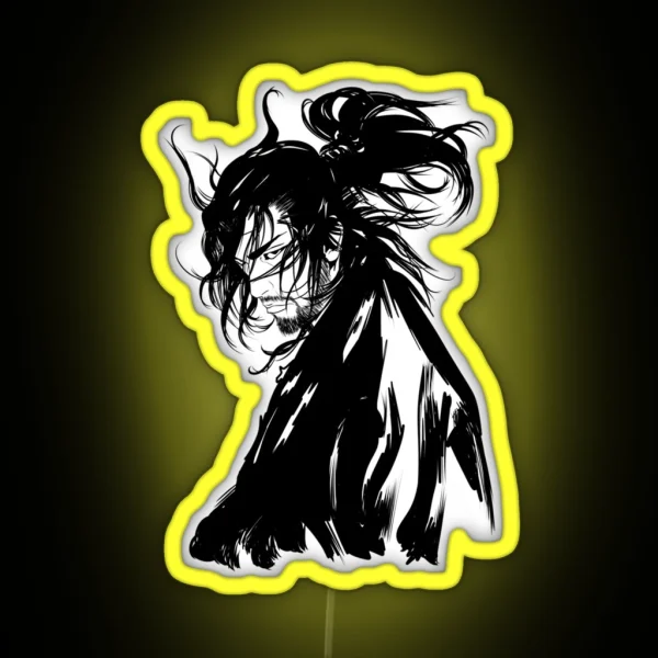 MUSASHI MIYAMOTO Premium RGB Neon Sign