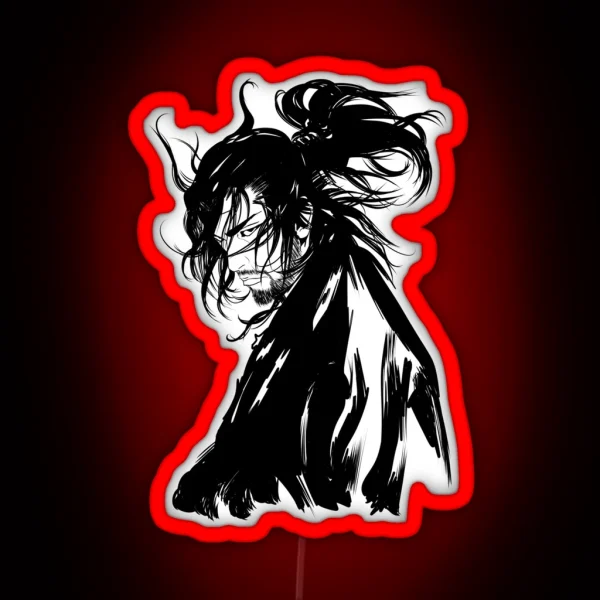 MUSASHI MIYAMOTO RGB Neon Sign