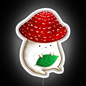 Mushroom Friend RGB Neon Sign