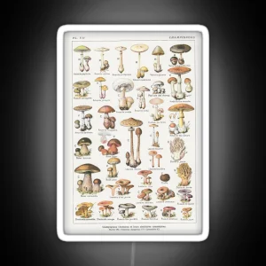 Mushrooms RGB Neon Sign