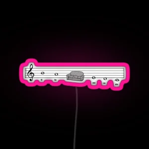 Music Puns RGB Neon Sign