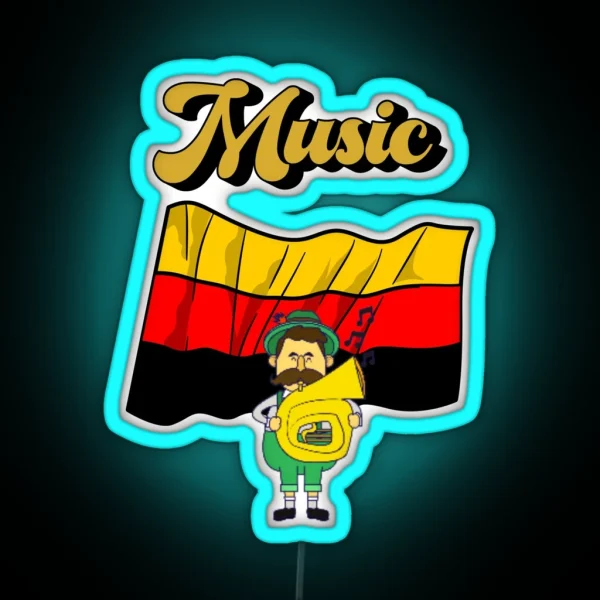 Music Wiener Wiesn Beerfest RGB Neon Sign