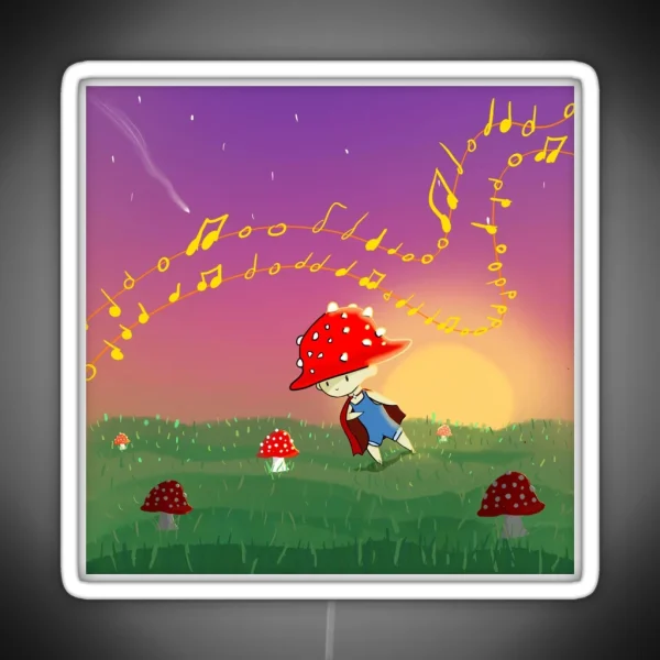 Musical Muscaria RGB Neon Sign