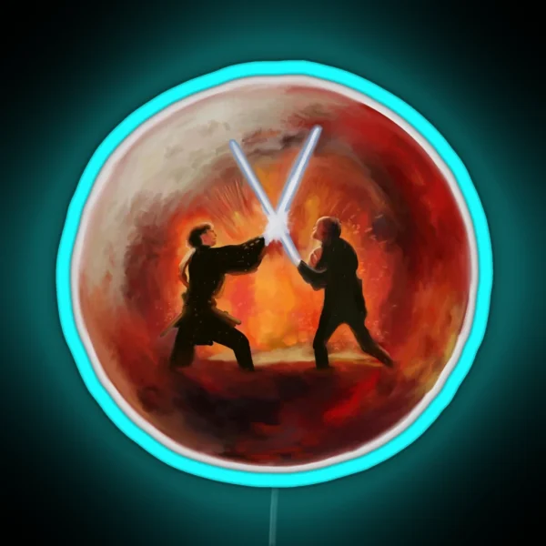 Mustafar RGB Neon Sign