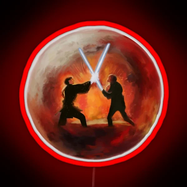 Mustafar RGB Neon Sign
