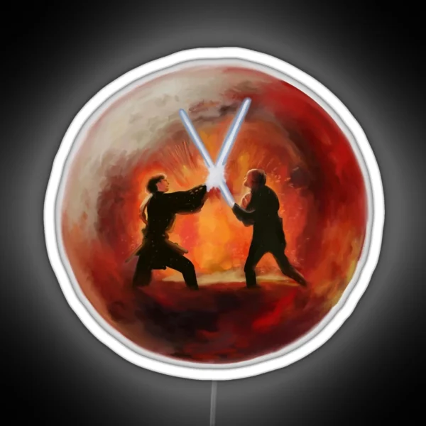 Mustafar RGB Neon Sign