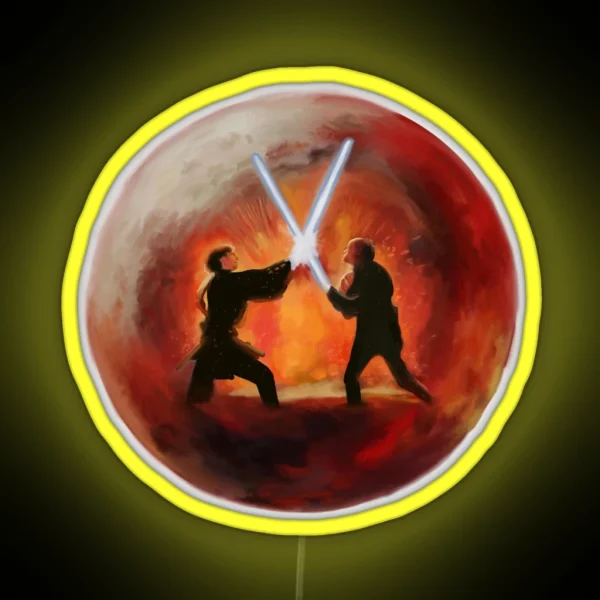 Mustafar RGB Neon Sign