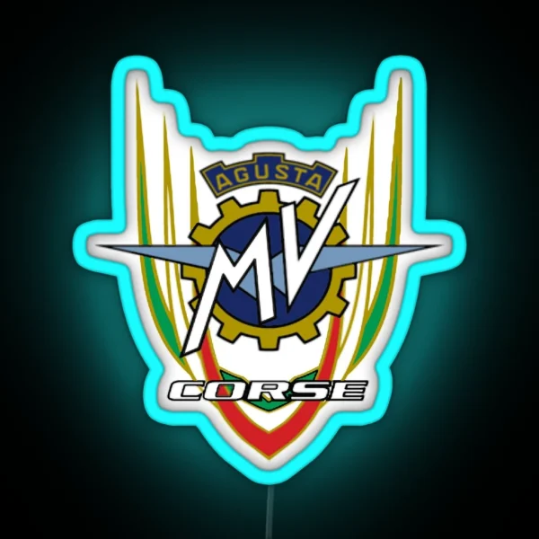 MV Agusta Corse RGB Neon Sign
