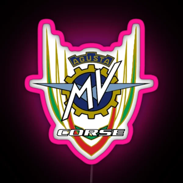 MV Agusta Corse RGB Neon Sign