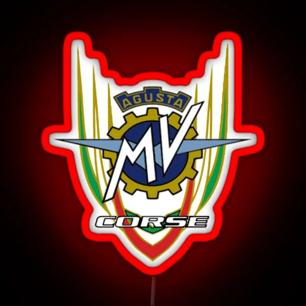 MV Agusta Corse RGB Neon Sign