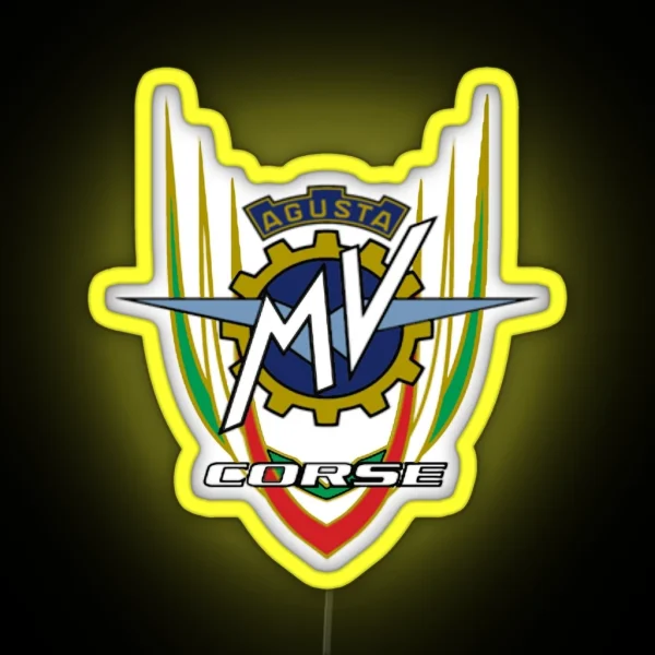 MV Agusta Corse RGB Neon Sign