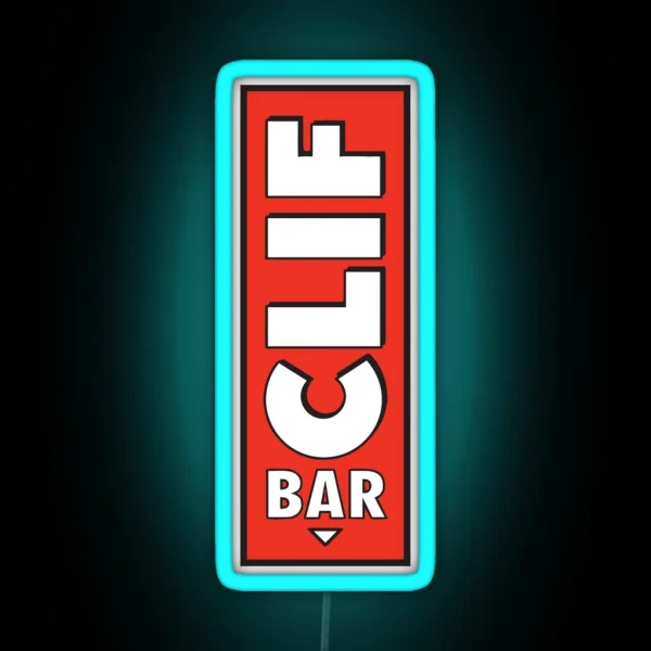 Mxjje Energy Clif Bar Foods And Drinks RGB Neon Sign