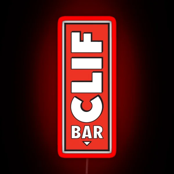 Mxjje Energy Clif Bar Foods And Drinks RGB Neon Sign