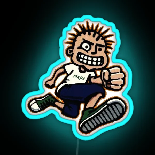 Mxpx Skate Punk Mxpx Mxpx Mxpx Mxpx Mxpx Mxpx RGB Neon Sign