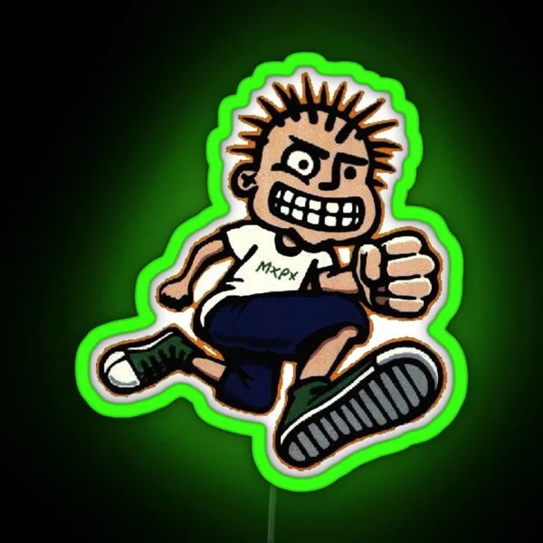 Mxpx Skate Punk Mxpx Mxpx Mxpx Mxpx Mxpx Mxpx RGB Neon Sign