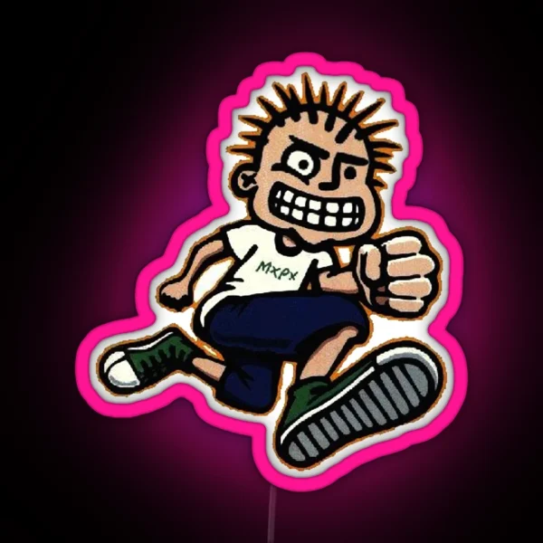 Mxpx Skate Punk Mxpx Mxpx Mxpx Mxpx Mxpx Mxpx RGB Neon Sign