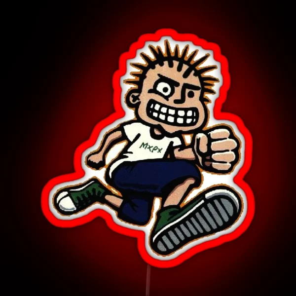 Mxpx Skate Punk Mxpx Mxpx Mxpx Mxpx Mxpx Mxpx RGB Neon Sign