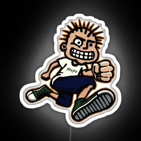 Mxpx Skate Punk Mxpx Mxpx Mxpx Mxpx Mxpx Mxpx RGB Neon Sign