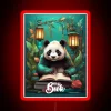 panda-reading-under-lanterns-neon-sign