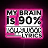 my-brain-is-100-percent-bollywood-lyrics-rgb-neon-sign-pink