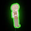 Neon Green Choker Count Sign