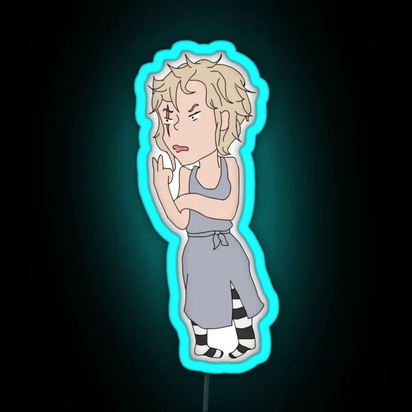 My Choker Heidi Up Yours RGB Neon Sign