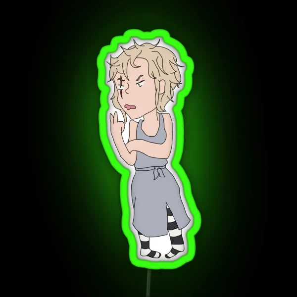 My Choker Heidi Up Yours RGB Neon Sign