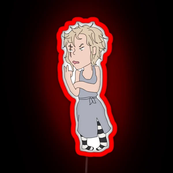 My Choker Heidi Up Yours RGB Neon Sign