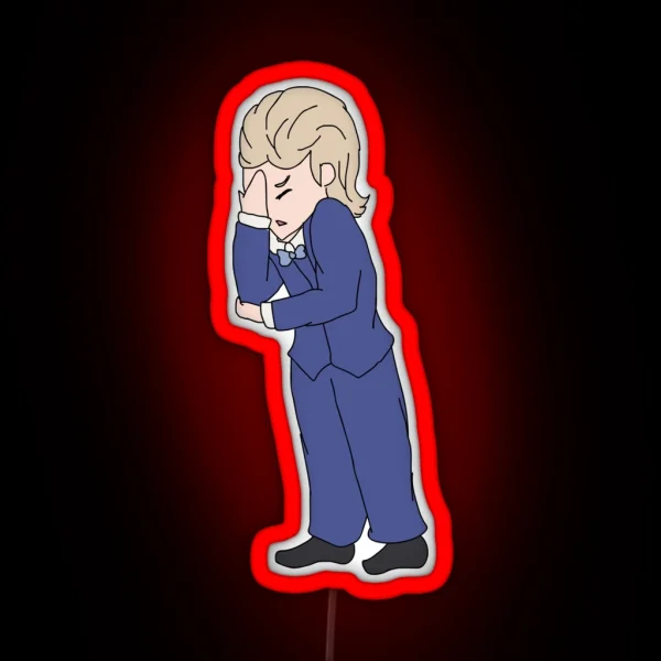 My Choker Jean Paul Facepalm RGB Neon Sign